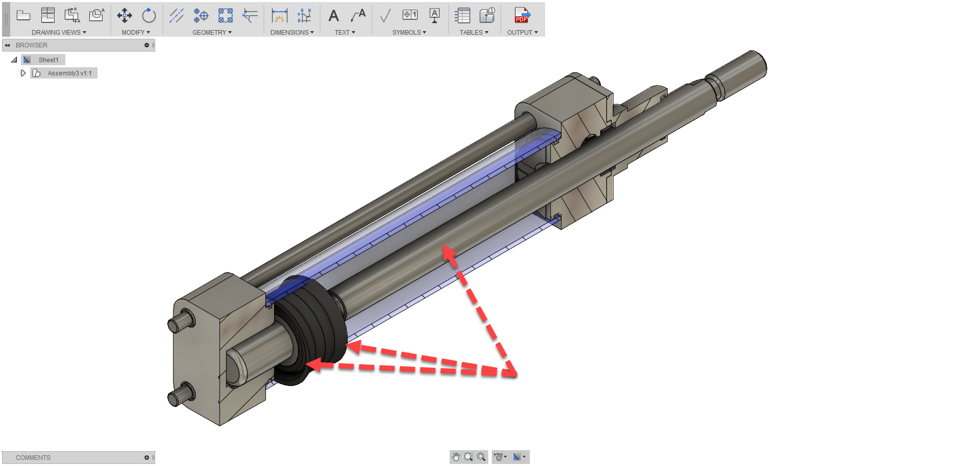 Fusion 360 Tip & Trick 51 แสดงชิ้นงานใน Section View