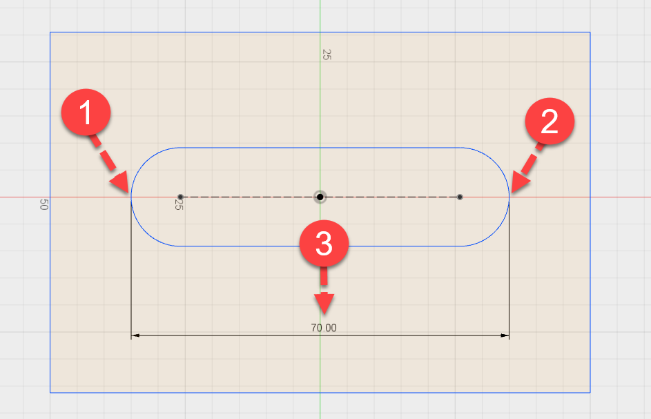 Fusion 360 tip & trick 56 tangent dimension
