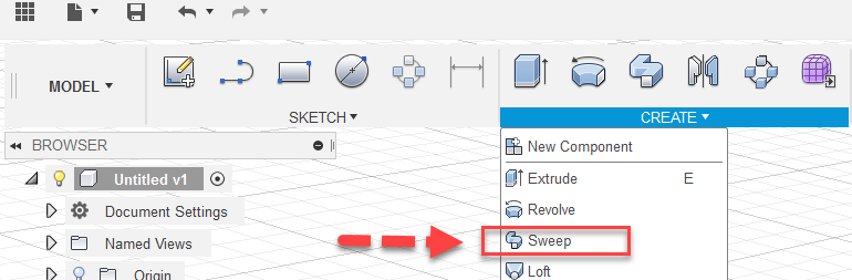 Fusion 360 Tips & Tricks : Sweep