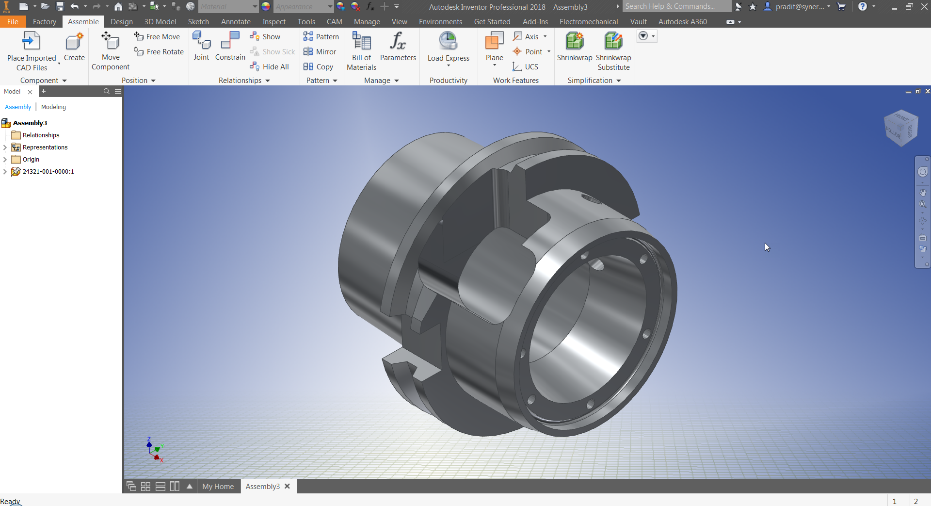 Inventor Tip & Trick 75 เปิดไฟล์ Solid Edge