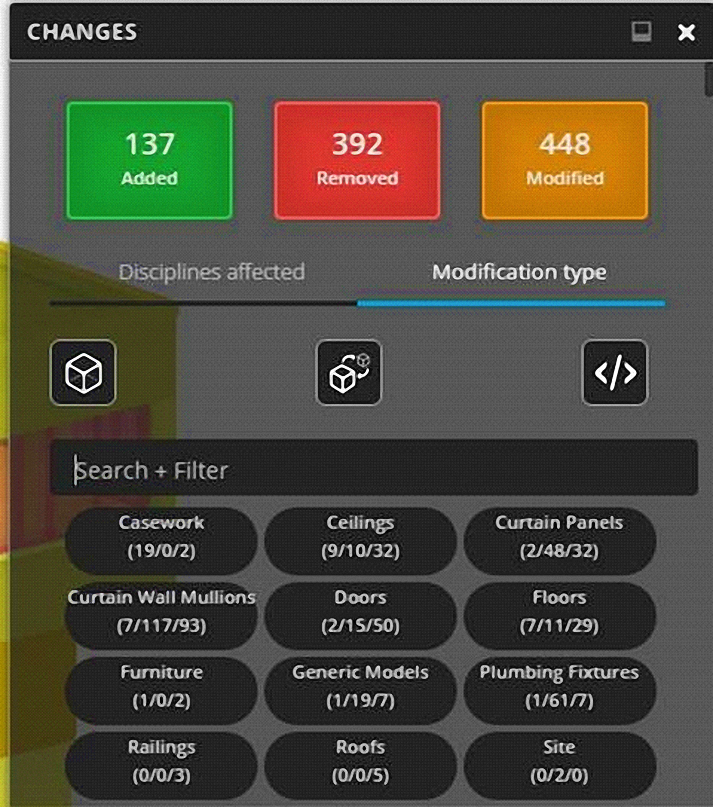Compare Version BIM 360 Team