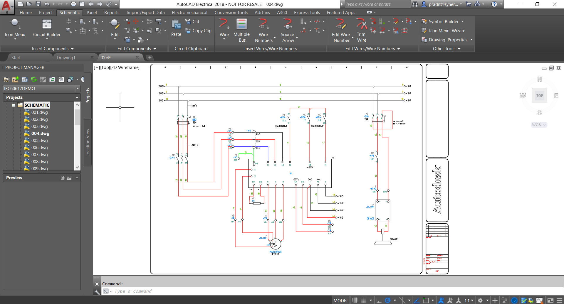 Как открыть autocad electrical