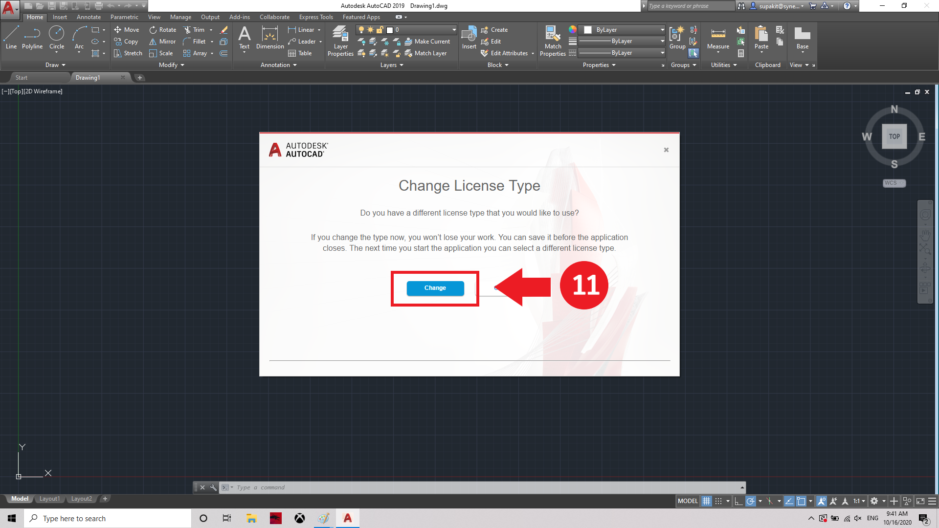 Change Netwok to Single16