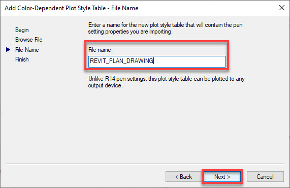 Revit Lineweights into AutoCAD 07 03