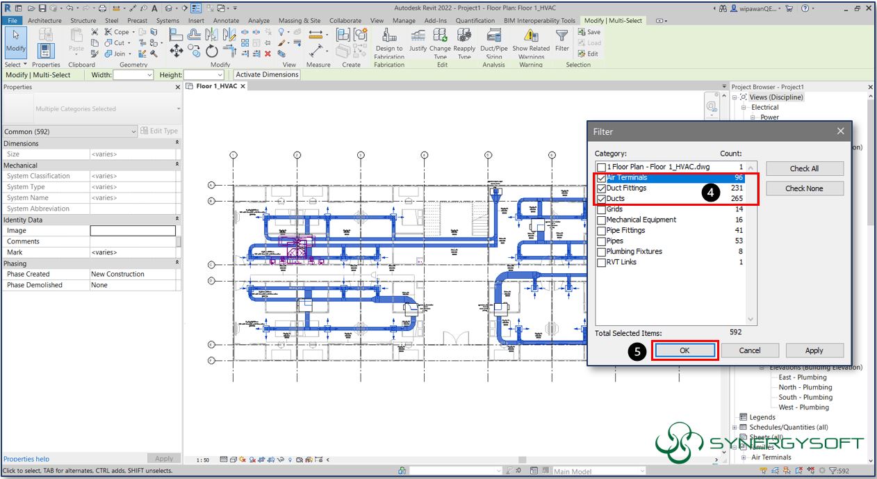 Revit Selection Filters 2