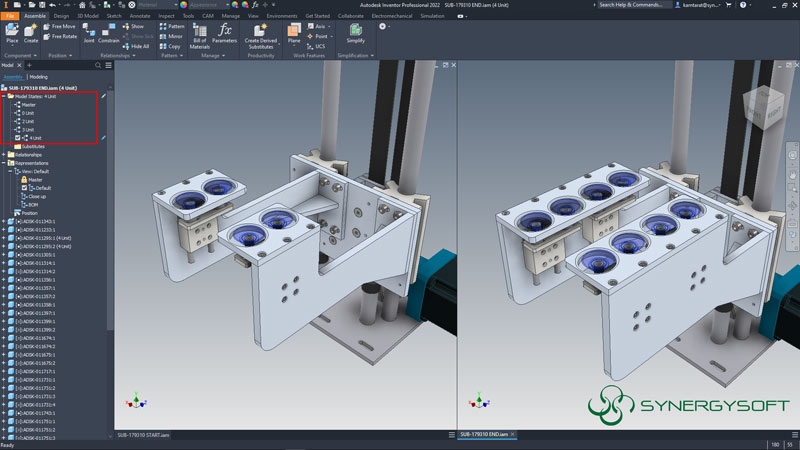 Model Stage Assembly