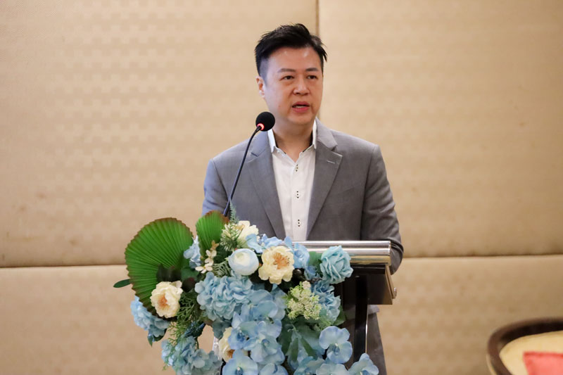 Mr. Jacques Lee, Regional Director (APAC), IDEA Static กล่าวเปิดงาน