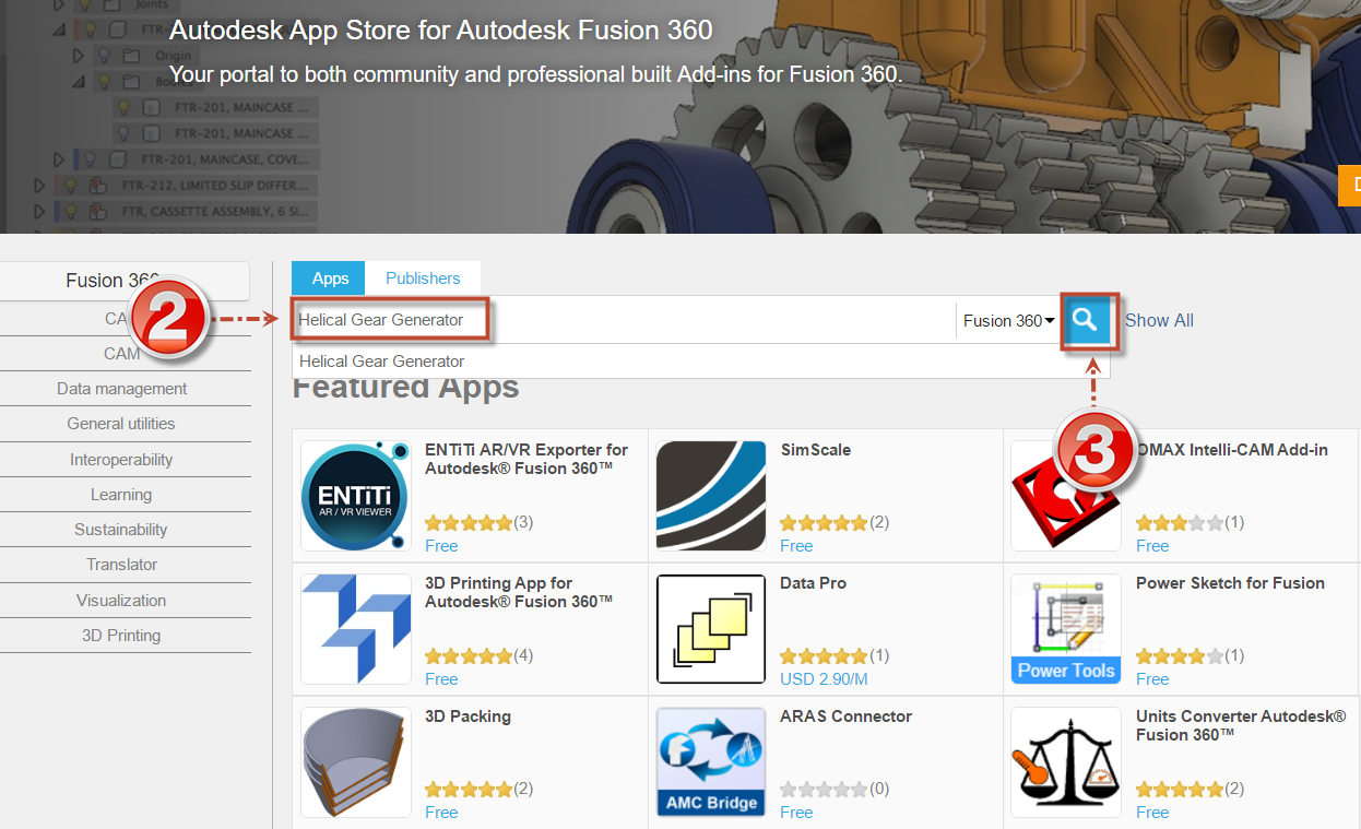 Review Fusion360 #1 Plug -in : สร้างเฟืองเฉียงอัติโนมัติ